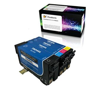 ocproducts remanufactured ink cartridge 4 pack replacement for epson 924xl for workforce pro wf-c4310 wf-c4810 (black, cyan, magenta, yellow)