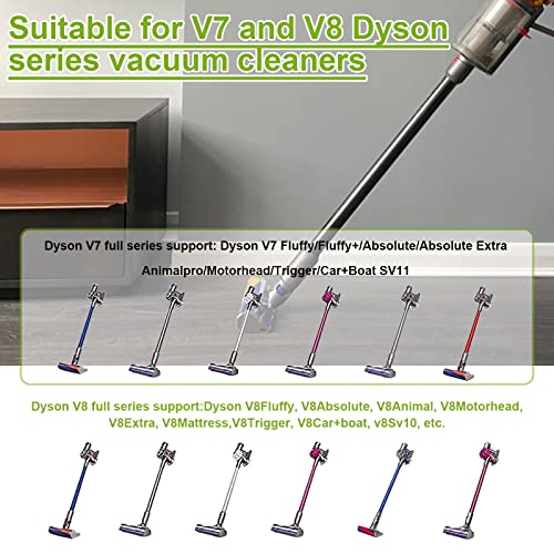 【Upgraded】 2-in-1 V7/8 Adapter for Ryobi 18V Lithium Battery Convert to for Dyson V7/8 Handheld Vacuum Cleaner Battery Compatible with V7/8 Animal V7/8 Absolute V7/8 Motorhead Pro V7/8