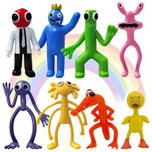 victora rainbow friends toys 4.5 inches action figures toys, birthday gifts for kids toy set for gaming