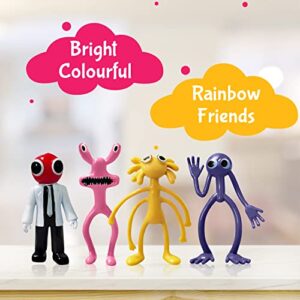 VICTORA Rainbow Friends Toys 4.5 Inches Action Figures Toys, Birthday Gifts for Kids Toy Set For Gaming