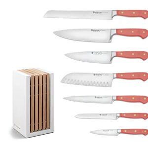 WÜSTHOF Classic Coral Peach 8 Piece Knife Block Set