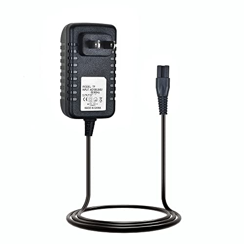 J-ZMQER AC-DC Adapter Charger Compatible with Remington R-7130 R-5130 R-8150 Shaver Power Cord Mains