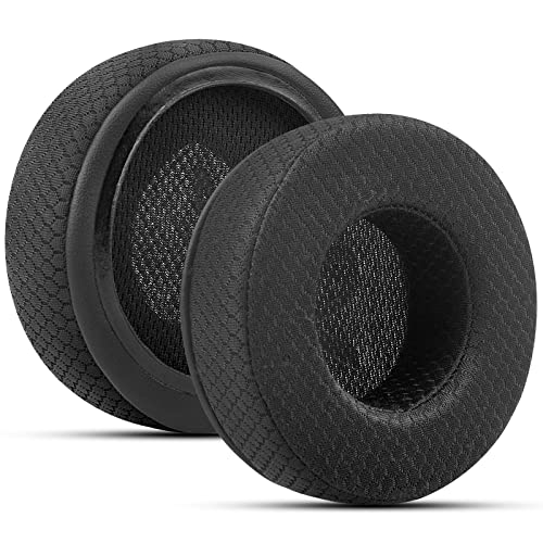 Gvoears Ear Pads Cushions for Skullcandy Hesh Wired/Hesh 2 Wireless Over-Ear Headphones, Hesh 2 Wireless Replacement Earpads, Soft & Comfortable Memroy Foam, Breathable Mesh Fabric