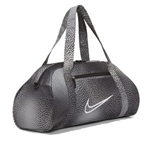 Nike Gym Club AOP Women's Training Duffel Bag 24L (Black/Light Smoke Grey/White)