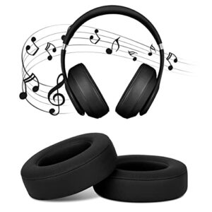 ELZO Replacement Ear Pads Cushions for Beats Studio 2 & Studio 3 Wired & Wireless Headphones, Earpads with Soft Protein Leather, Noise Isolation Memory Foam, Black