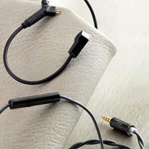 HiFiGo Kinera Celest RUYI Earphone IEMs Cable with Boom Mic for Gaming, Live Streaming, with 3.5mm Plug (0.78 2Pin)