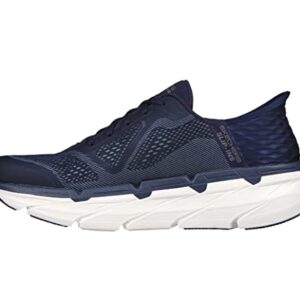 Skechers Men's Max Cushioning Slip-Ins-Athletic Workout Running Walking Shoes with Memory Foam Sneaker, Navy, 12 X-Wide