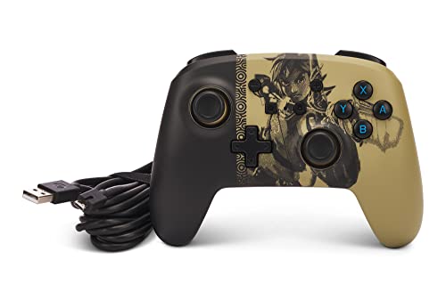 PowerA Enhanced Wired Controller for Nintendo Switch - Ancient Archer, Gamepad, game controller, wired controller, officially licensed