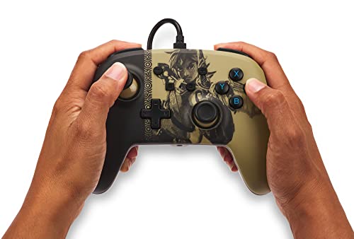 PowerA Enhanced Wired Controller for Nintendo Switch - Ancient Archer, Gamepad, game controller, wired controller, officially licensed