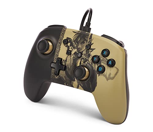 PowerA Enhanced Wired Controller for Nintendo Switch - Ancient Archer, Gamepad, game controller, wired controller, officially licensed