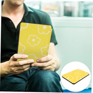 Milisten Ereader Tablet Cases 1pc Protector Flower Cover Book Silicone E-Book Compatible for Kindle Protective Ebook Reader Yellow Shell Compatible with Kindle Case Style Paperwhite Tablet Cases