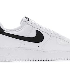 Nike Air Force 1 '07 Men's Shoes (White/Black, us_Footwear_Size_System, Adult, Men, Numeric, Medium, Numeric_6)