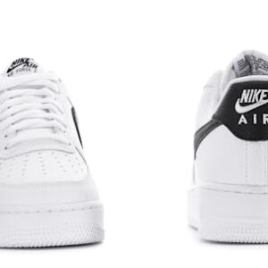 Nike Air Force 1 '07 Men's Shoes (White/Black, us_Footwear_Size_System, Adult, Men, Numeric, Medium, Numeric_6)