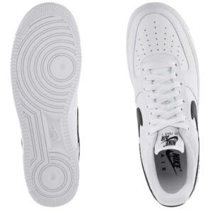 Nike Air Force 1 '07 Men's Shoes (White/Black, us_Footwear_Size_System, Adult, Men, Numeric, Medium, Numeric_6)