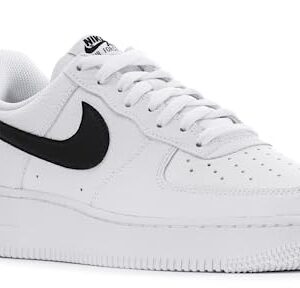 Nike Air Force 1 '07 Men's Shoes (White/Black, us_Footwear_Size_System, Adult, Men, Numeric, Medium, Numeric_6)