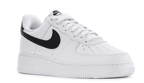 Nike Air Force 1 '07 Men's Shoes (White/Black, us_Footwear_Size_System, Adult, Men, Numeric, Medium, Numeric_6)