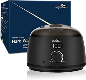 lifestance wax pot warmer professional | l2 digital wax warmer hair removal 500ml