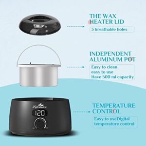 Lifestance Wax Pot Warmer Professional | L2 Digital Wax Warmer Hair Removal 500ml