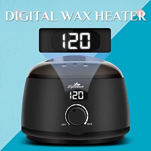 Lifestance Wax Pot Warmer Professional | L2 Digital Wax Warmer Hair Removal 500ml