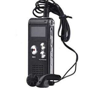 Paranormal Ghost Hunting Equipment Digital EVP Voice Activated Recorder USB US 8GB (Wine Red)