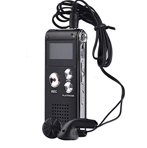 Paranormal Ghost Hunting Equipment Digital EVP Voice Activated Recorder USB US 8GB (Wine Red)