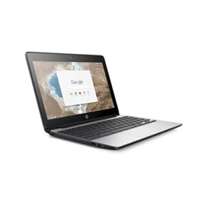 HP Chromebook 11 G5 11.6" 4GB 16GB eMMC Celeron® N3060 1.6GHz ChromeOS, Gray (Renewed)