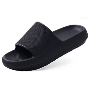 evshine pillow sandals slides for women men squishy platform shower shoes