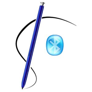 galaxy note 10 s pen with bluetooth replacement stylustouch s pen for samsung galaxy note 10, note 10+ plus 5g all versions touch stylus pen(aura glow silver)