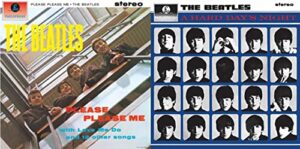the beatles - 2 lp collection - please please me / a hard day's night - 2 vinyl set