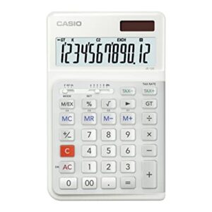 Casio JE-12E 12-Digit Ergonomic Business Calculator Small