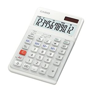 Casio JE-12E 12-Digit Ergonomic Business Calculator Small