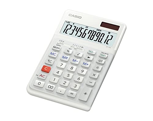 Casio JE-12E 12-Digit Ergonomic Business Calculator Small