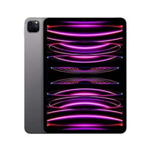2022 apple ipad pro (11-inch, wi-fi, 128gb) - space gray (renewed)