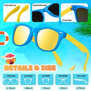 GIFTINBOX Kids Sunglasses Bulk, 24Pack Kids Sunglasses Party Favor with UV Protection for Boys Girls, Beach Pool Birthday Party Supplies, Goody Bag Fillers Easter Basket Stuffers Gift for Kids 3-8