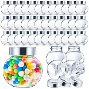 umigy 60 pieces mini glass jars with lids 1.7 oz mini candy jars tiny mason jars small glass containers with lids for favors wedding gifts spice honey sugar scrub herbs