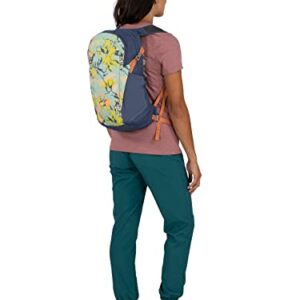 Osprey Daylite Everyday Backpack, Magnolia Print Jubilee Blue, One Size