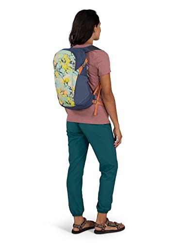 Osprey Daylite Everyday Backpack, Magnolia Print Jubilee Blue, One Size