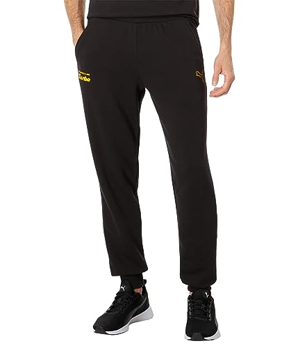 PUMA Men's Porsche Legacy Essentials Pants, Black, Large