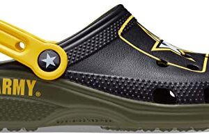 Crocs Unisex Classic United States Military Clogs, Army, 11 US Men