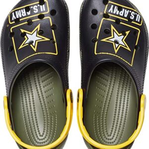 Crocs Unisex Classic United States Military Clogs, Army, 11 US Men