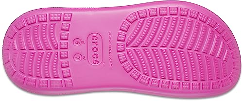 Crocs Unisex Barbie Classic Crush Clogs | Platform Shoes, Black, 5 US Men