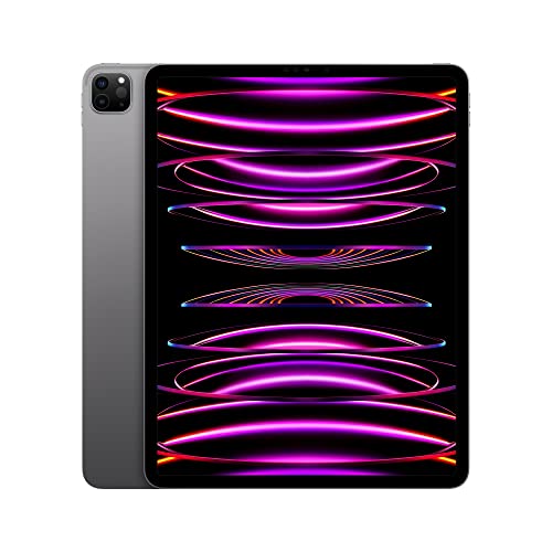 Apple 2022 12.9-inch iPad Pro (Wi-Fi, 512GB) - Space Gray (6th Generation) (Renewed)