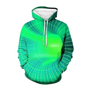 mens hoodie,lined hoodie lightweight crewneck sweatshirt sudadera para hombre 3d sweater print long sleeve hoodie men's sportswear colorful hoodies(white-5,4x-large)
