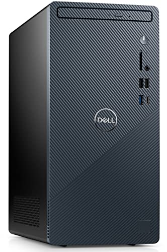 Dell Inspiron Compact Home Office Desktop (Intel i5-12400 6-Core, 16GB RAM, 256GB SATA SSD, Intel UHD 730, WiFi, Bluetooth, HDMI, USB 3.2, Display Port, SD Card, Win 11 Home) Refurbished (Renewed)