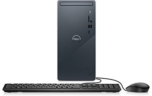 Dell Inspiron Compact Home Office Desktop (Intel i5-12400 6-Core, 16GB RAM, 256GB SATA SSD, Intel UHD 730, WiFi, Bluetooth, HDMI, USB 3.2, Display Port, SD Card, Win 11 Home) Refurbished (Renewed)