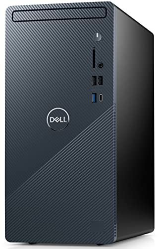 Dell Inspiron Compact Home Office Desktop (Intel i5-12400 6-Core, 16GB RAM, 256GB SATA SSD, Intel UHD 730, WiFi, Bluetooth, HDMI, USB 3.2, Display Port, SD Card, Win 11 Home) Refurbished (Renewed)