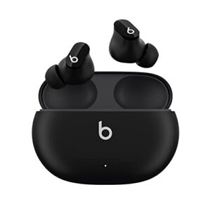 beats studio buds - true wireless noise cancelling earphones - black (renewed premium)