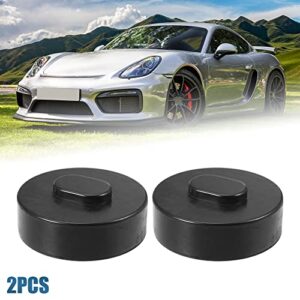 X AUTOHAUX 2 Pcs Rubber Jack Puck Jacking Lift Pad Jack Lift Point Pad for Porsche 911 964 991 993 Support Point Adapter Jacking Trolly Car Removal Repair Tool