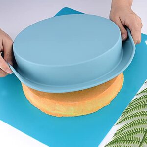 Hansanti 7in1 Silicone Bakeware Baking Set, Kitchen Bake Pans Molds Tray for Oven with BPA Free Round/Square Cake Pan, Loaf Pan, Muffin Pan for Bread Pizza Cheesecake Cupcake Pie Desserts