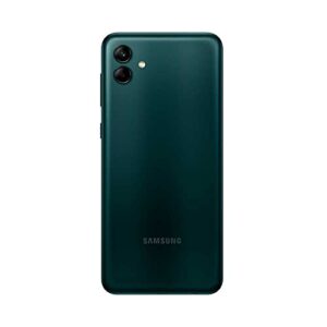 SAMSUNG Galaxy A04 4G LTE (128GB + 4GB) Unlocked Global Worldwide (Only T-Mobile/Mint/Tello Metro USA Market) 6.5" 50MP Dual Camera + (w/Fast Car Charger) (Black)